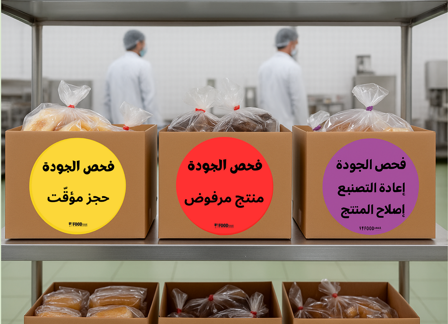 Quality Control Status Label Pack