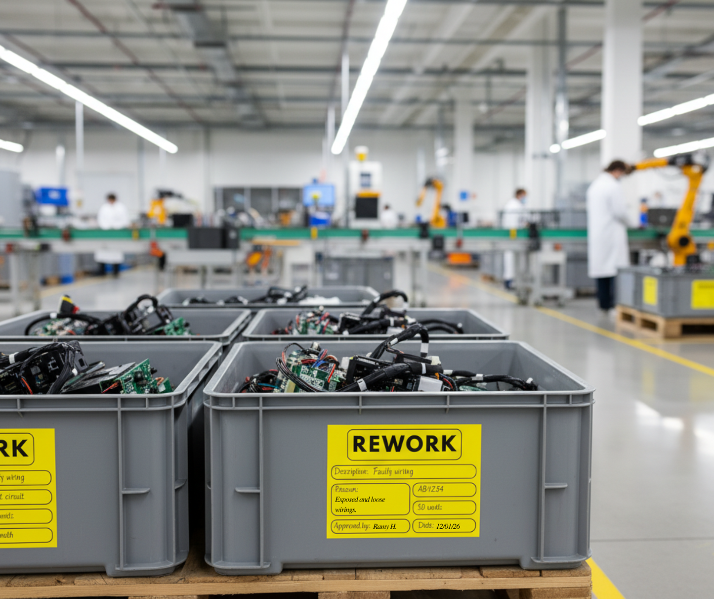 Rework Tag Label