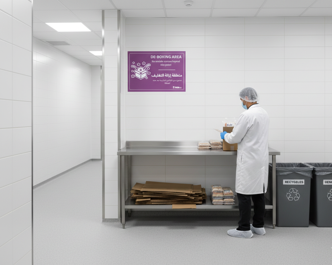 Area Segregation Signs