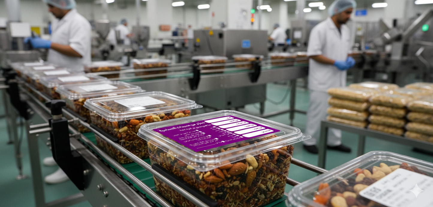 Allergen Declaration Label Pack