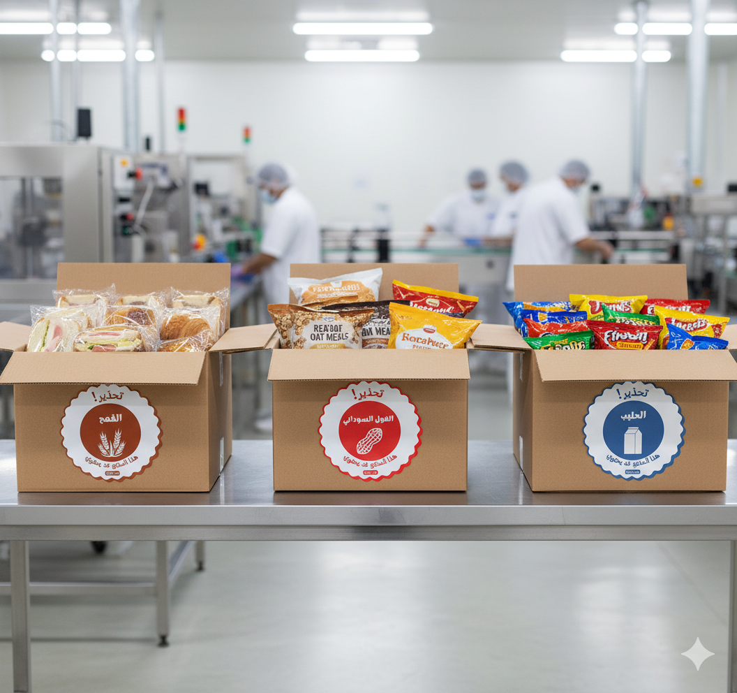 Allergen Warning Label Booklet