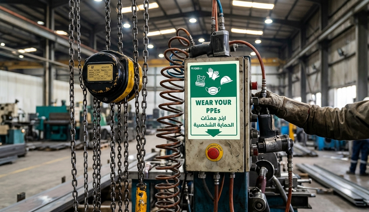 Utility Tags Example Safety & Utility Tags Pack – Food Grade