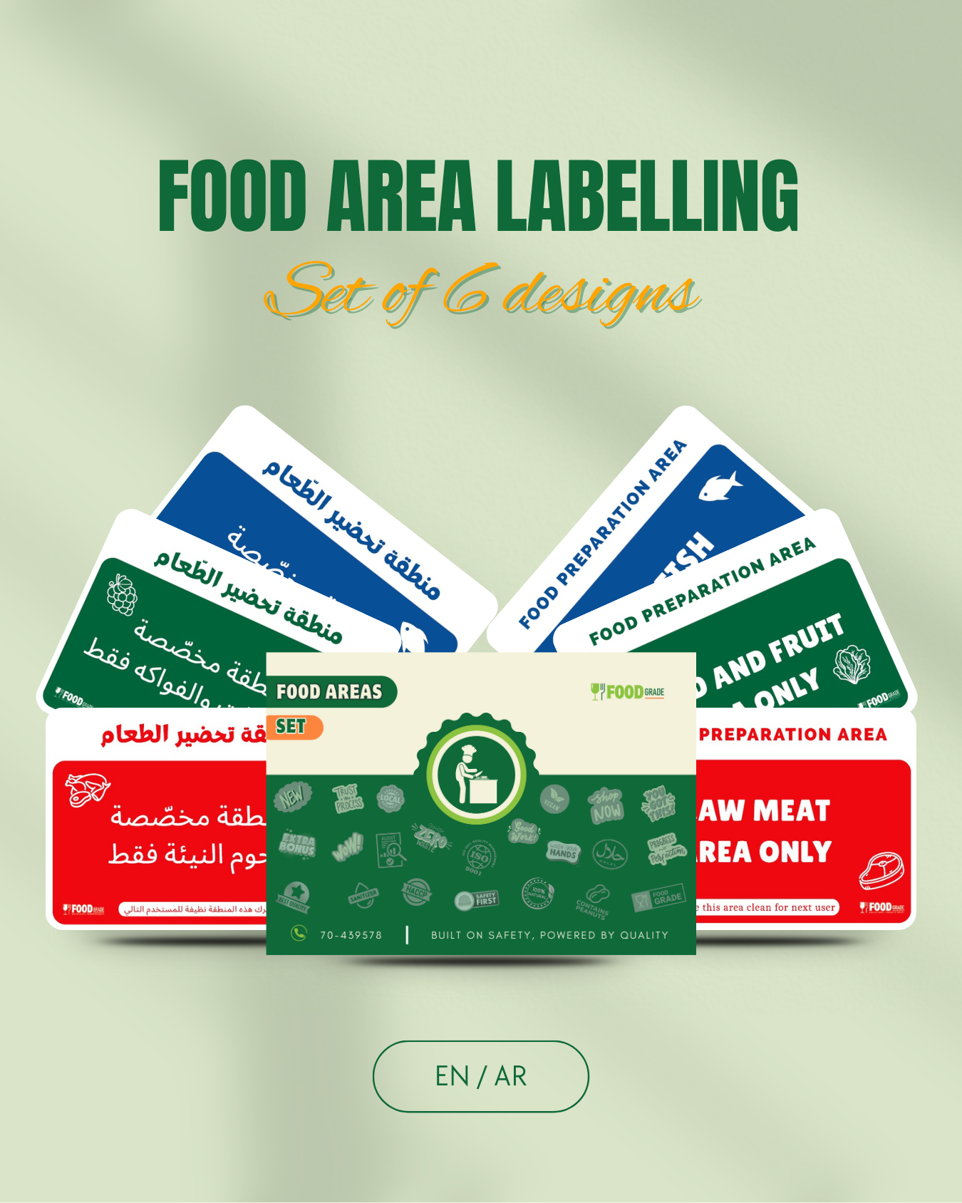 Ood Labelling Food Area Labelling Booklet – Food Grade