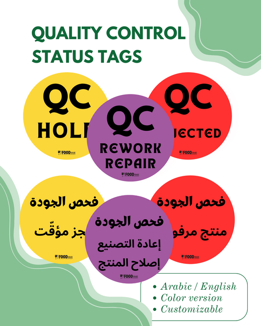 Quality Control Status Tags
