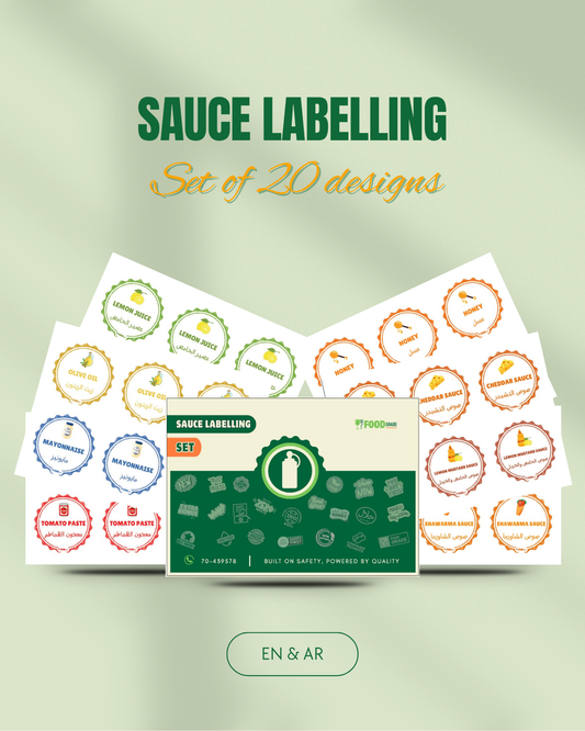 Sauce Labelling Booklet