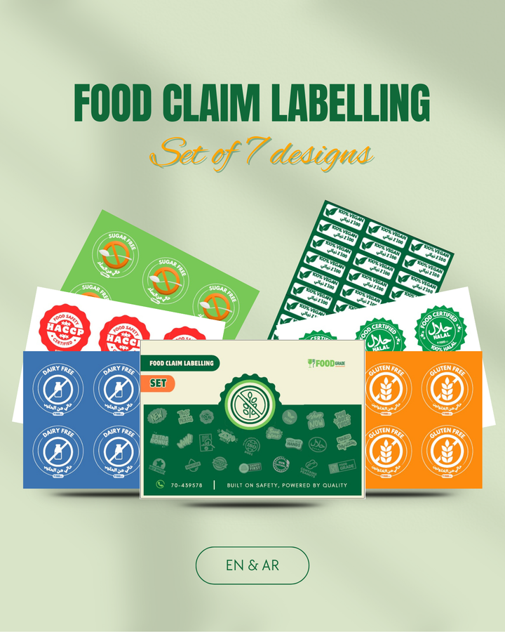 Food Claim Labelling Booklet – Food Grade