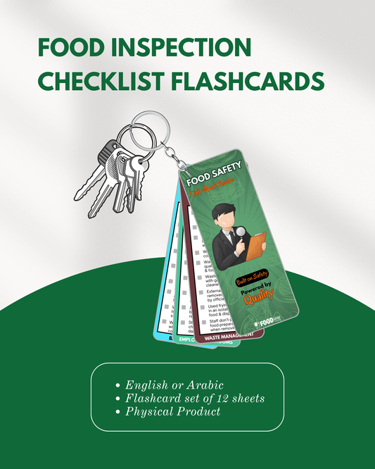 Food Inspection Checklist Flashcards