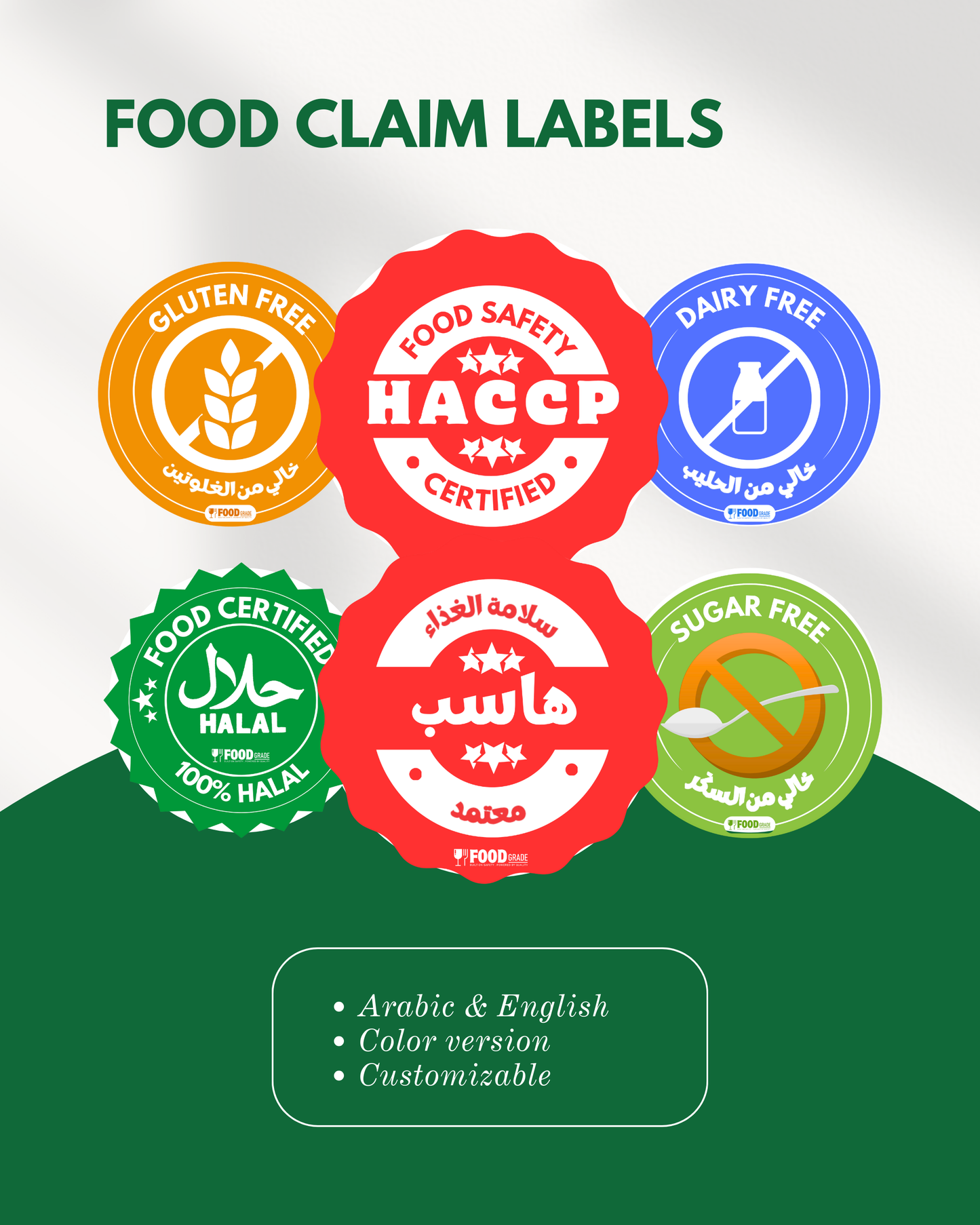 Food Claim Labels