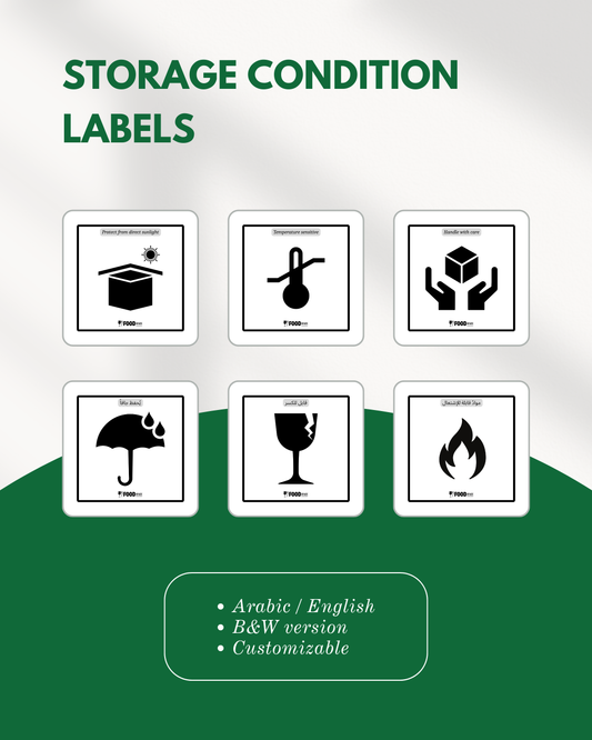 Storage Condition Labels